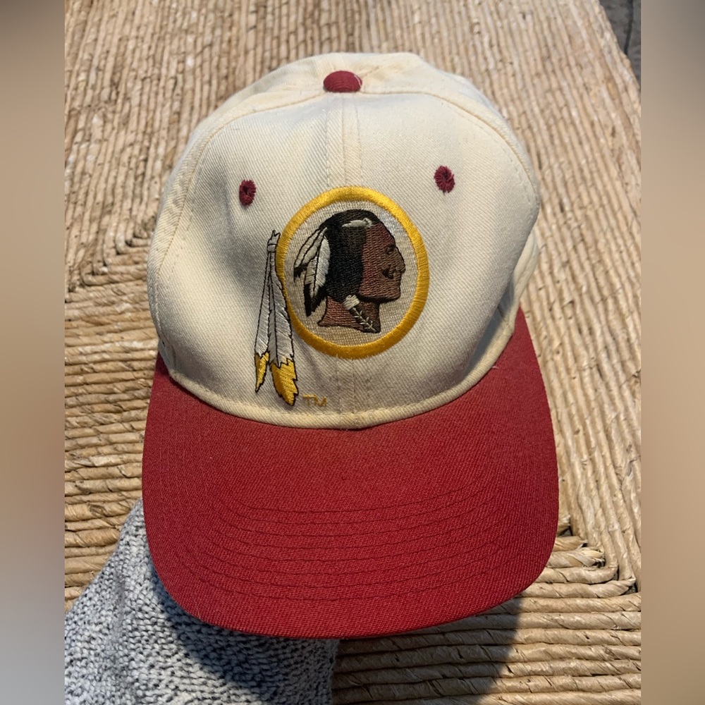 Vintage-NFL “Redskins” Red Billed Ball Cap.
